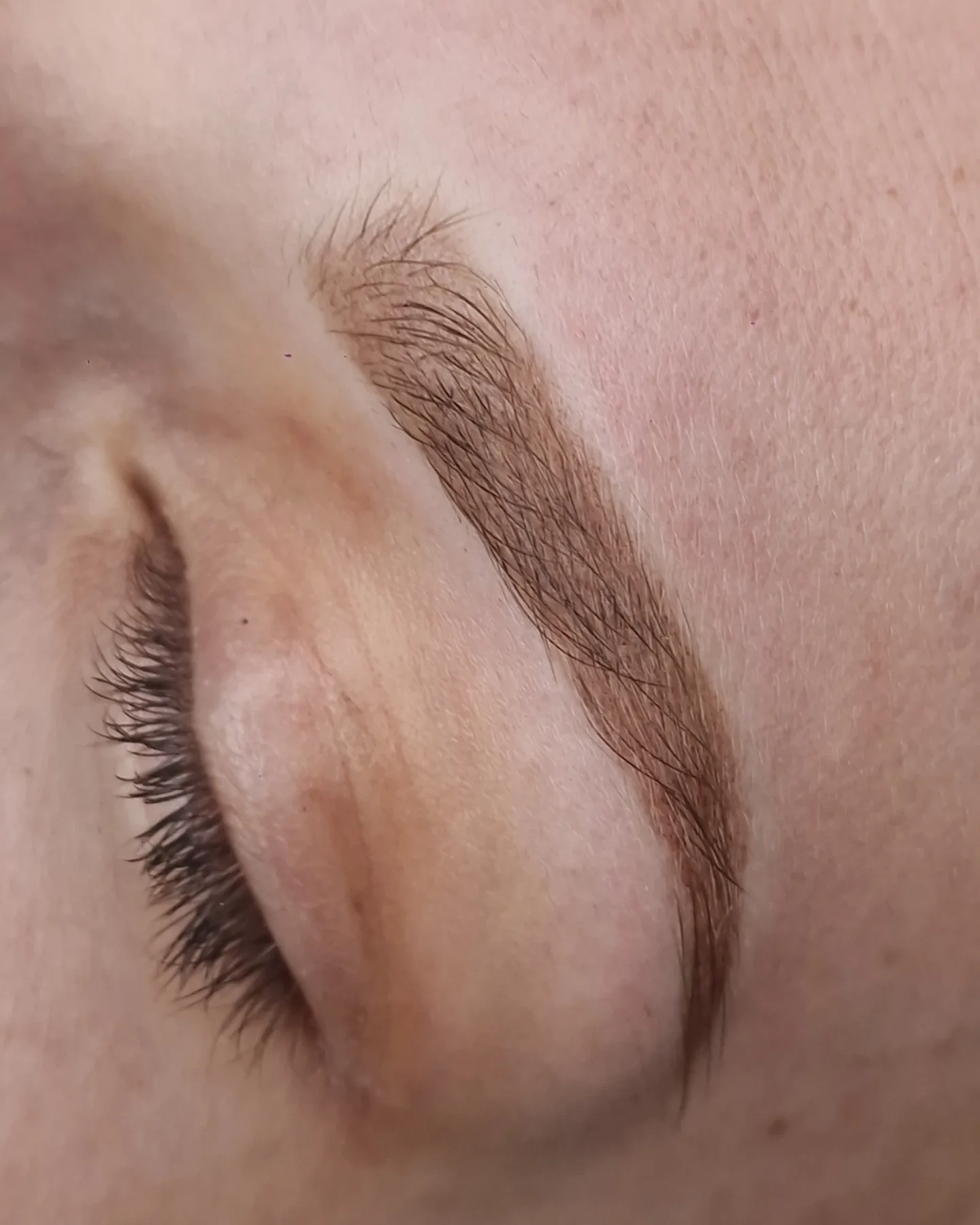 Powder brows PMU